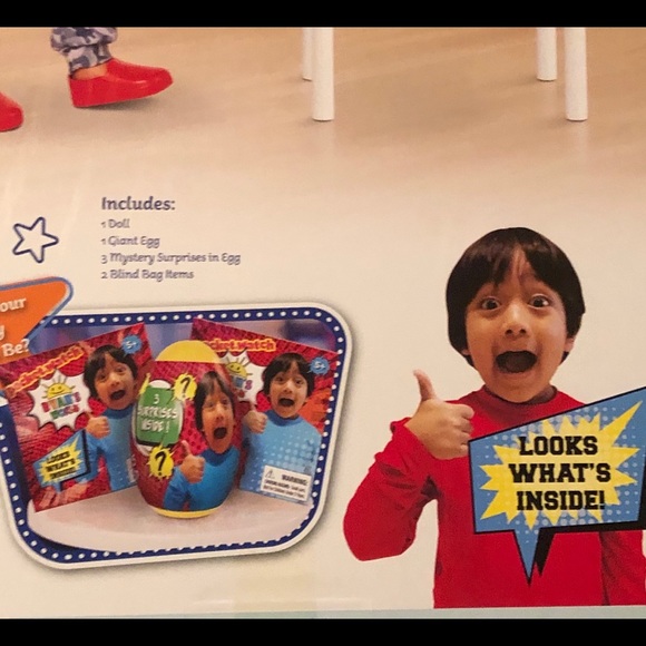 New Unopened My Life As Ryan’s World Doll 18” - Picture 7 of 13